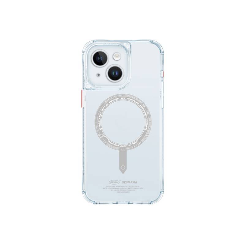 Apple iPhone 15 Kılıf SkinArma Şeffaf Airbag Tasarımlı Magsafe Şarj Özellikli Saido Kapak - 1