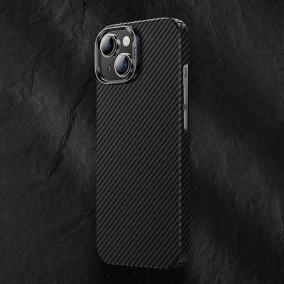 Apple iPhone 15 Plus Case Carbon Fiber Benks Essential ArmorAir 600D Kevlar Cover with Magsafe - 15