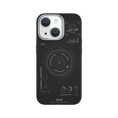 Apple iPhone 15 Plus Case Wiwu HHX-016 Carbon Fiber 600D Mars Kevlar Cover - 2