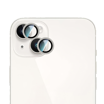 Apple iPhone 15 Plus CaseWorld Alloy Sparkling Diamond Serisi Taşlı Lens Koruyucu - 11