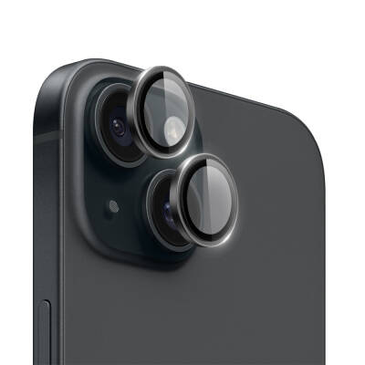 Apple iPhone 15 Plus Wiwu LG-004 PVD Lens Guard Metal Kamera Lens Koruyucu - 6