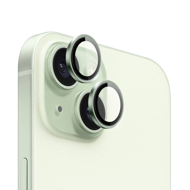 Apple iPhone 15 Plus Wiwu LG-004 PVD Lens Guard Metal Kamera Lens Koruyucu - 7