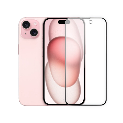 Apple iPhone 15 Plus Wiwu Wi-IP001 Case, Screen Protector, Camera Lens 3-in-1 Protection Set - 4