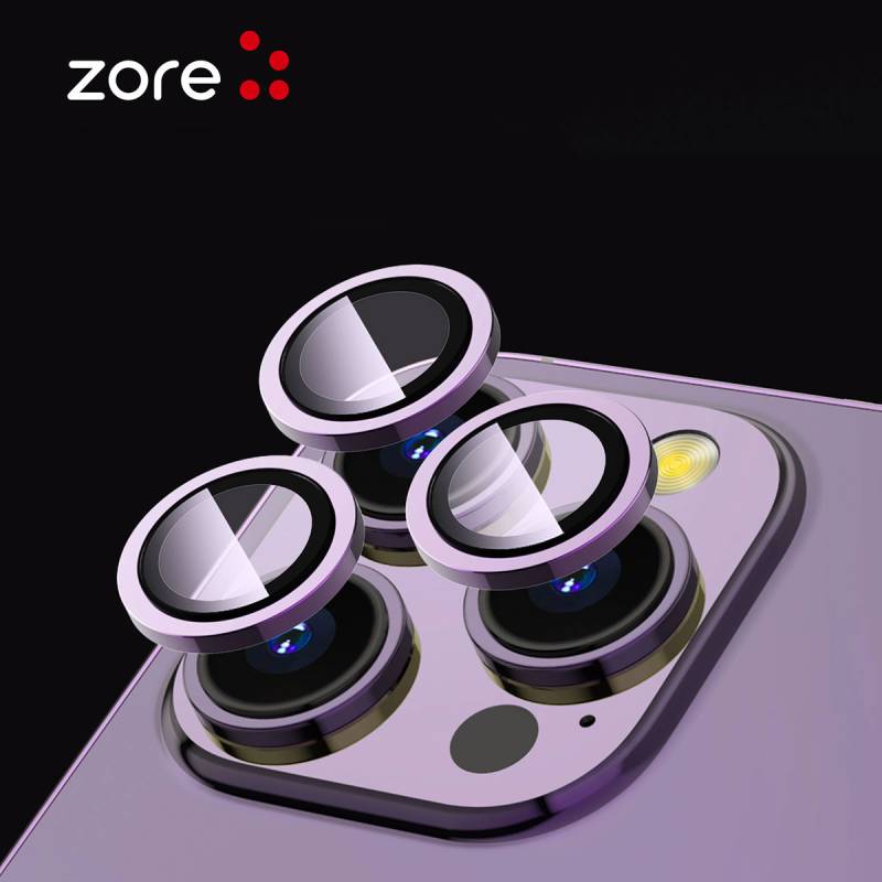 Apple iPhone 15 Plus Zore CL-12 Premium Safir Kamera Lens Koruyucu