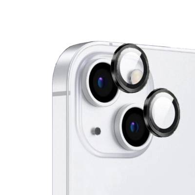 Apple iPhone 15 Plus Zore CL-12 Premium Safir Kamera Lens Koruyucu - Thumbnail