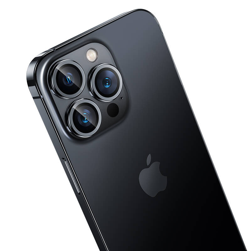 Apple iPhone 15 Pro Benks DR Safir Kamera Lens Koruyucu - 10