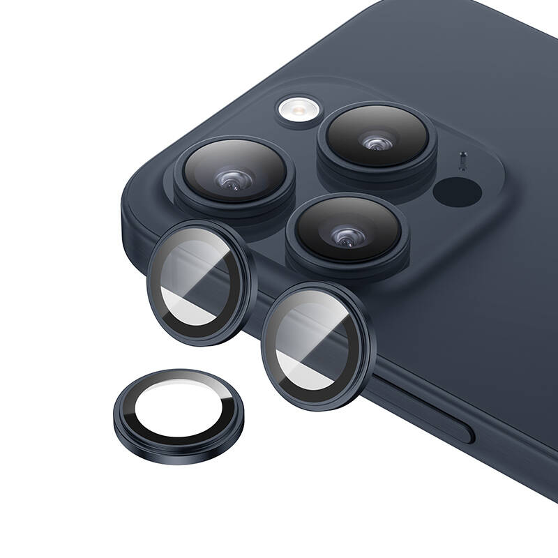 Apple iPhone 15 Pro ​Benks King Kong Corning Kamera Lens Koruyucu - 6