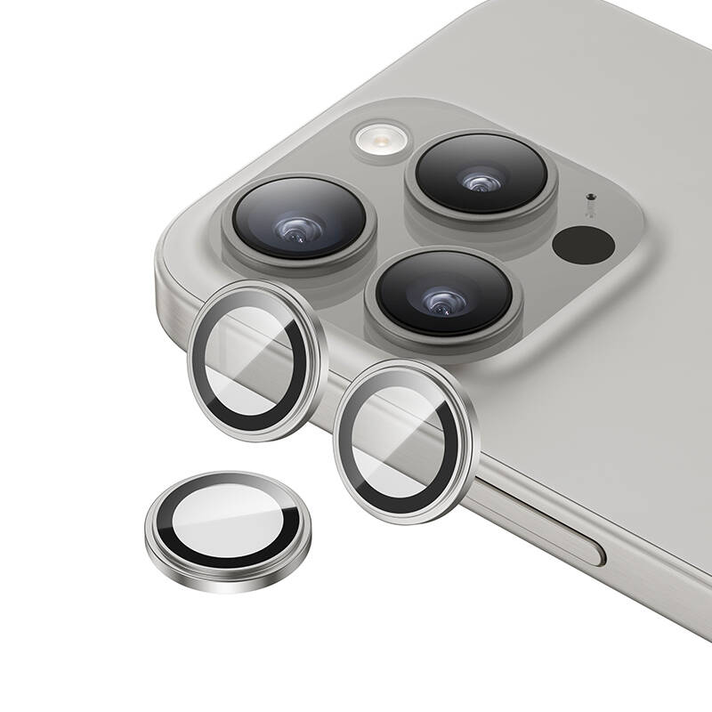 Apple iPhone 15 Pro ​Benks King Kong Corning Kamera Lens Koruyucu - 8