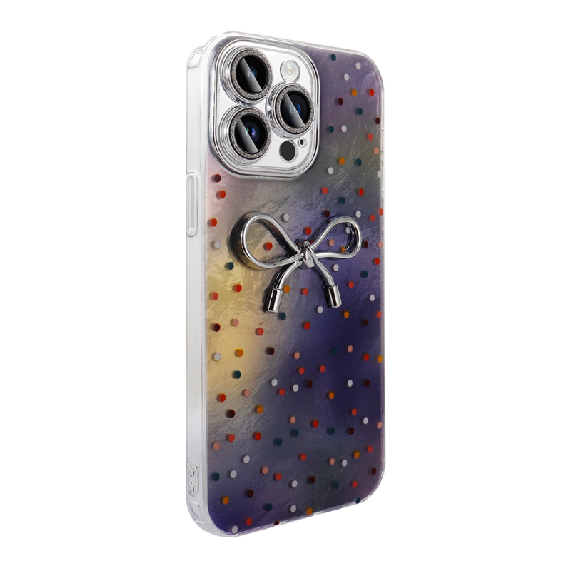 Apple iPhone 15 Pro Case Camera Protection Figured Zore Ponti Silicone Cover - 8