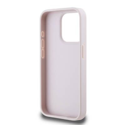 Apple iPhone 15 Pro Case Guess Original Licensed PU Leather Text and 4G Metal Logo Patterned Cover - 12