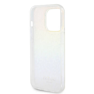 Apple iPhone 15 Pro Case Guess Original Licensed Text Logo Mirror Disco Cover - 14