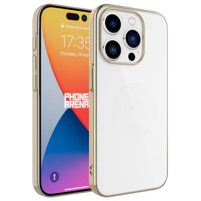 Apple iPhone 15 Pro Case Hard PC Color Framed Zore Riksos Cover - 6