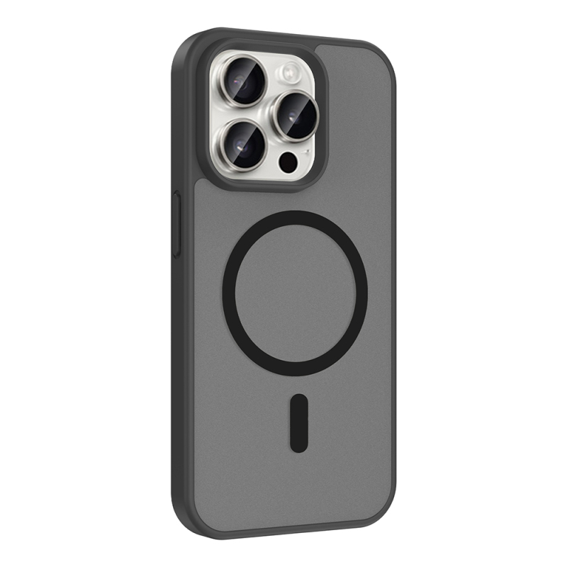 Apple iPhone 15 Pro Case M-safe Charging Feature Zore Ballet Flat Cover - 11