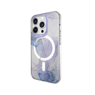 Apple iPhone 15 Pro Case Magsafe Charging Feature Double IMD Printed Licensed Switcheasy Artist-M Veil Cover - 3