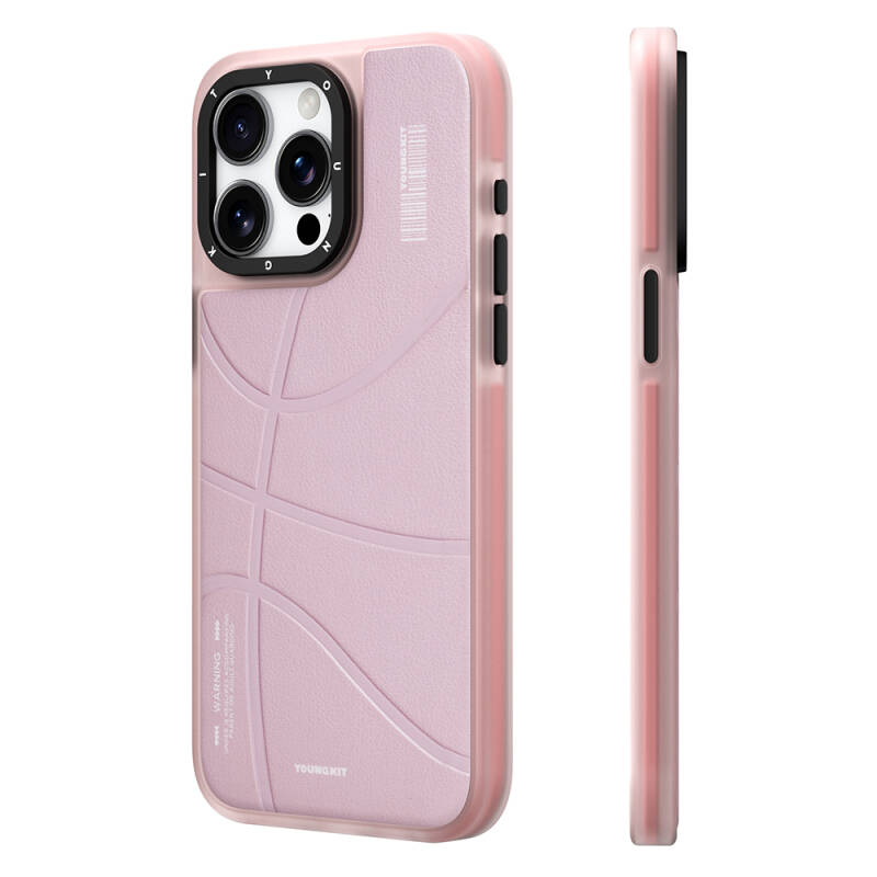 Apple iPhone 15 Pro Case Magsafe Charging Featured Youngkit Backboard Series Leather Cover - 15