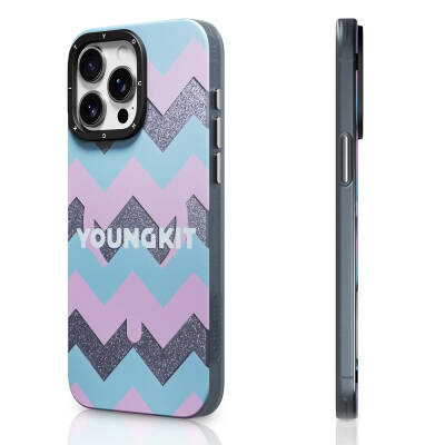 Apple iPhone 15 Pro Case Magsafe Charging Featured YoungKit Star Dazzle Series Cover - 1