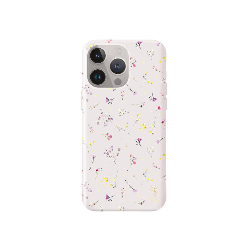 Apple iPhone 15 Pro Case Mini Meadow Flowers Patterned Coehl Prairie Cover - 1