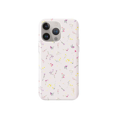 Apple iPhone 15 Pro Case Mini Meadow Flowers Patterned Coehl Prairie Cover - 7