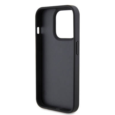 Apple iPhone 15 Pro Case U.S. Polo Assn. Original Licensed Leather Stripe Logo Design Cover - 7