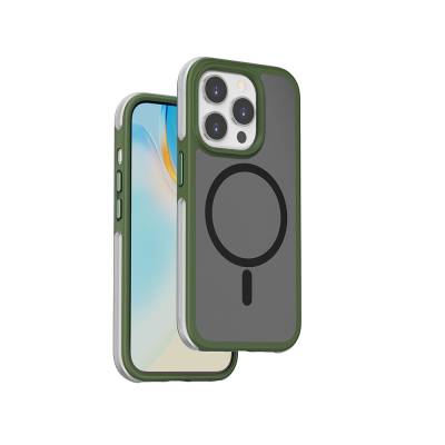 Apple iPhone 15 Pro Case Wiwu ZKK-012 Magsafe Air Cushion Cover with Charging Feature - 7