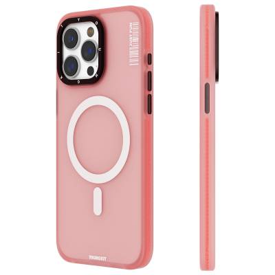 Apple iPhone 15 Pro Case Youngkit Colored Sand Series Cover with Magsafe Charging Feature - 11