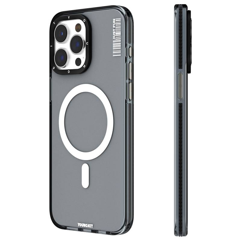 Apple iPhone 15 Pro Case YoungKit Crystal Color Series Cover with Magsafe Charging Feature - 7