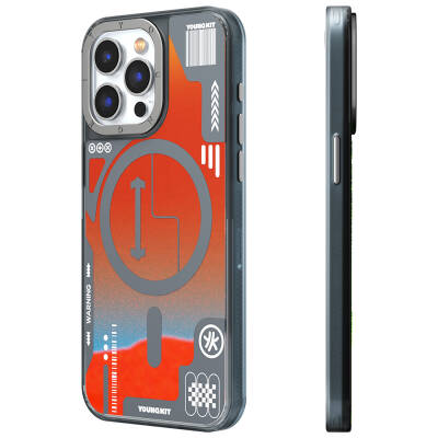 Apple iPhone 15 Pro Case YoungKit Galaxy Series Cover with Magsafe Charging Feature - 4