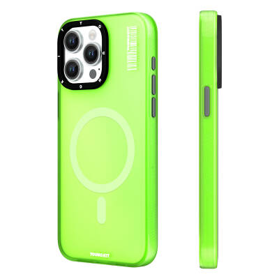 Apple iPhone 15 Pro Case Youngkit Hidden Sand Series Cover with Magsafe Charging Feature - 6