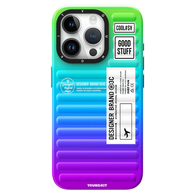 Apple iPhone 15 Pro Case YoungKit The Secret Color Series Cover - 12