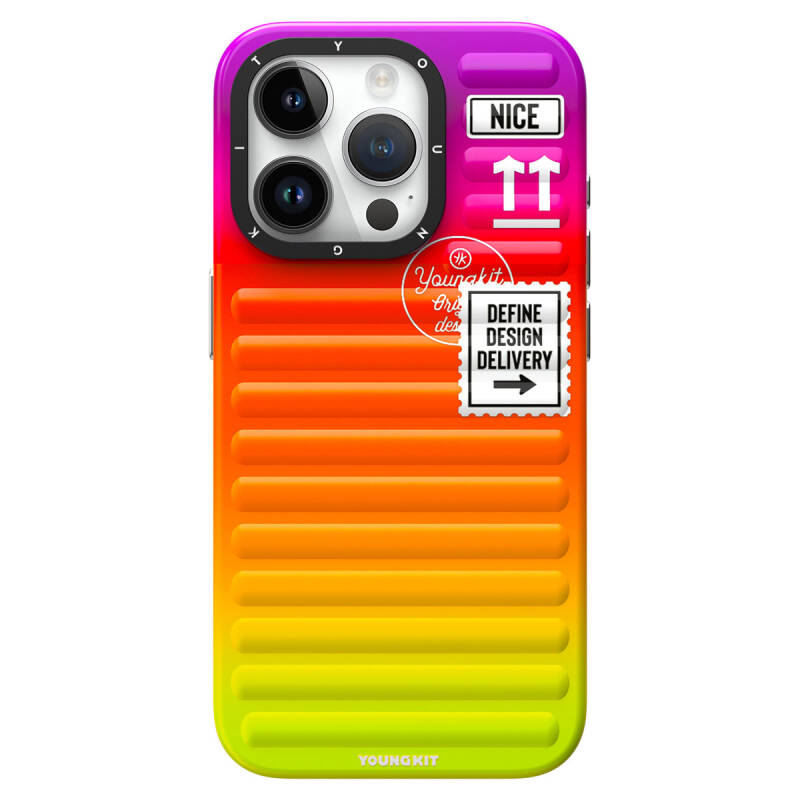 Apple iPhone 15 Pro Case YoungKit The Secret Color Series Cover - 2