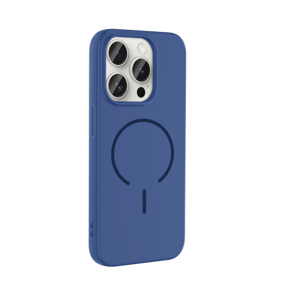 Apple iPhone 15 Pro Case Zore Meta Cover with M-safe Charging Feature - 9