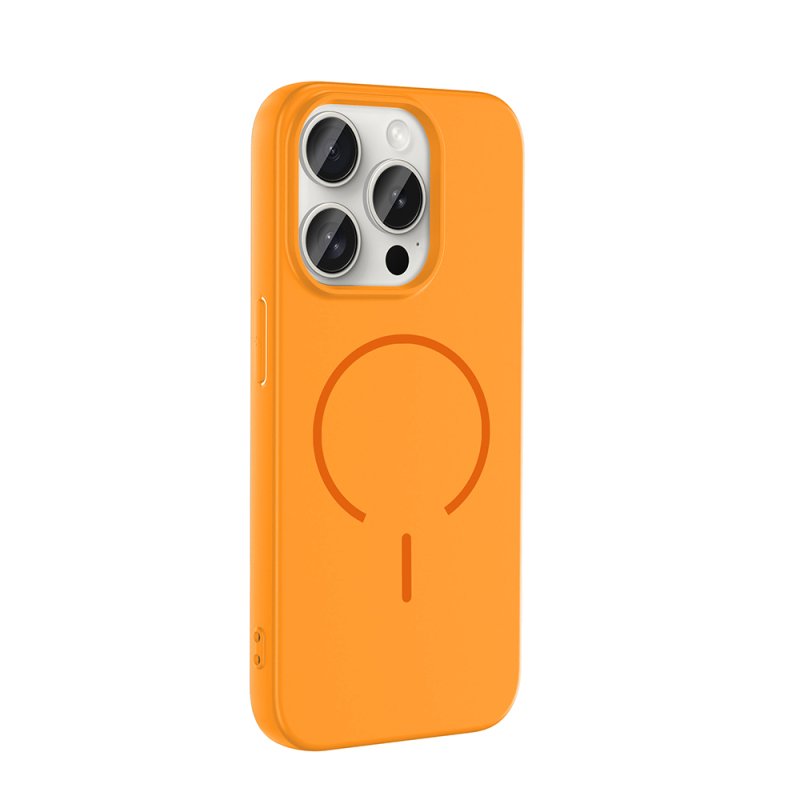 Apple iPhone 15 Pro Case Zore Meta Cover with M-safe Charging Feature - 11