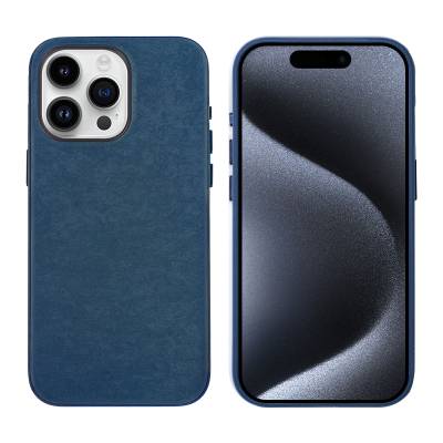 Apple iPhone 15 Pro Case Zore Micro Fiber Mimosa Cover - 2