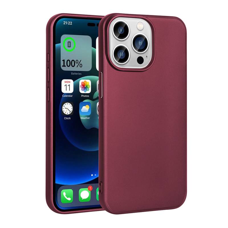 Apple iPhone 15 Pro Case Zore Premier Silicone Cover - 7