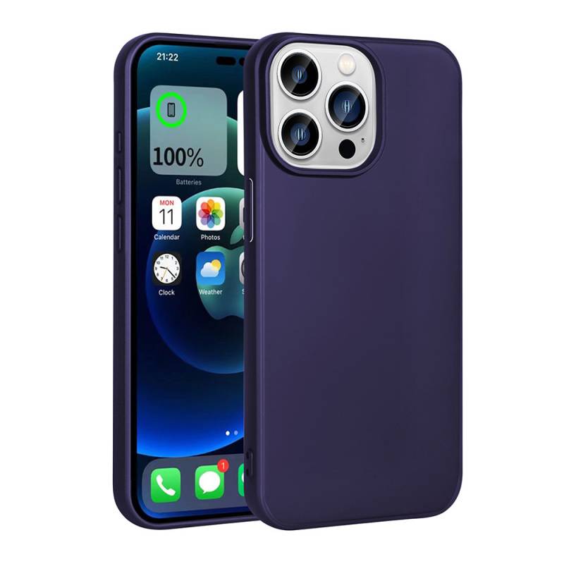 Apple iPhone 15 Pro Case Zore Premier Silicone Cover - 8