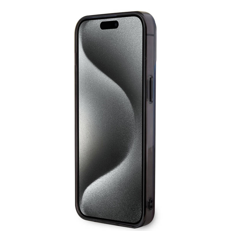 Apple iPhone 15 Pro Kılıf BMW Magsafe Şarj Özellikli Transparan Renk Geçişli Dizayn Orjinal Lisanslı Kapak - 4