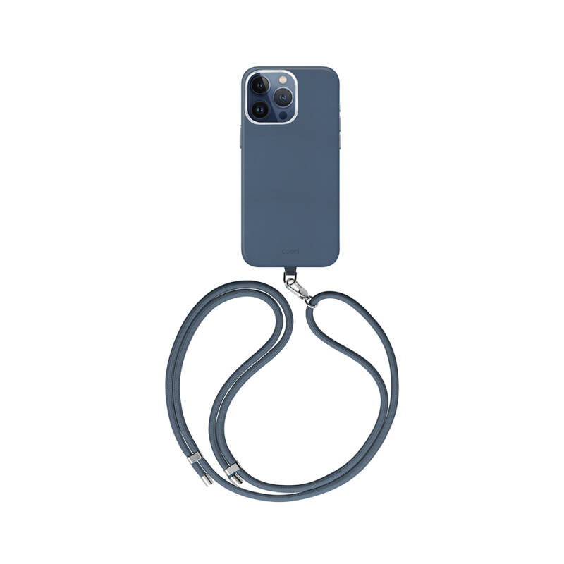 Apple iPhone 15 Pro Kılıf Magsafe Şarj Özellikli Soft Arka Yüzey Askı İpli Coehl Muse Kapak - 2