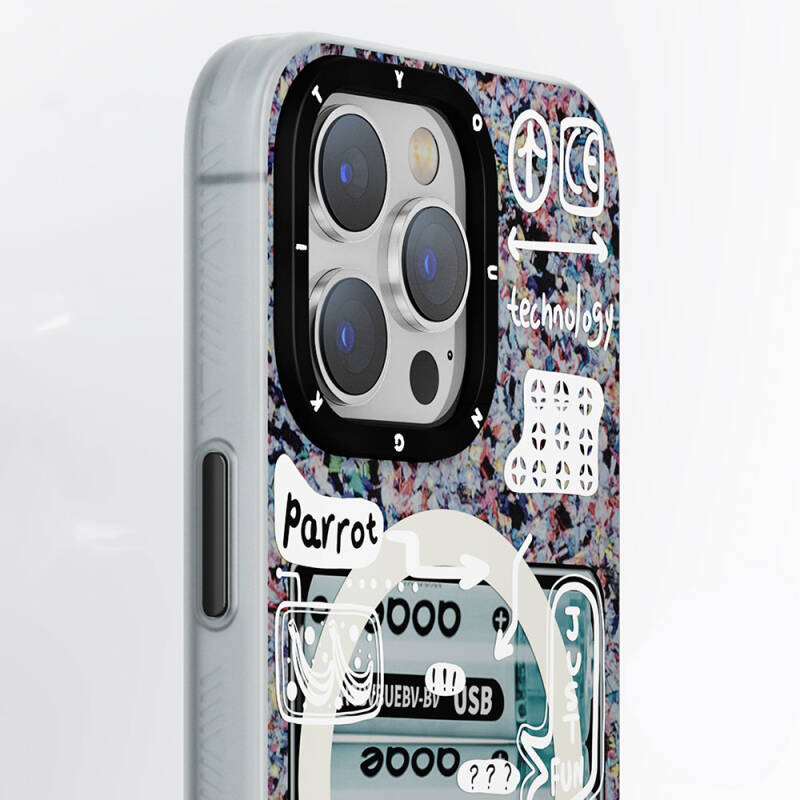 Apple iPhone 15 Pro Kılıf Magsafe Şarj Özellikli Youngkit Dark Matter Serisi Kapak - 3