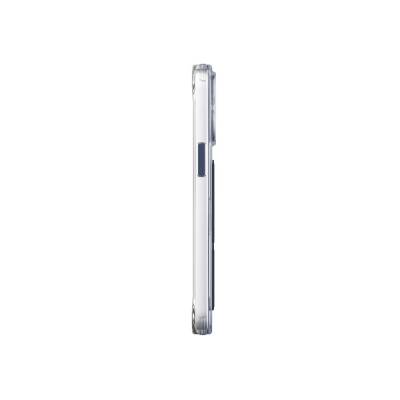 Apple iPhone 15 Pro Kılıf SkinArma Şeffaf Renk Geçişli Airbag Tasarımlı Standlı Cosmo Kapak - 6