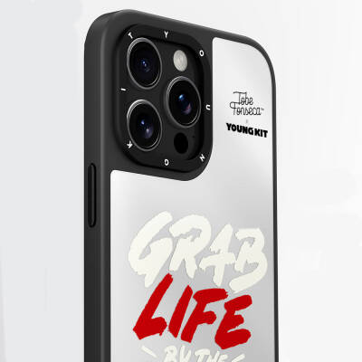 Apple iPhone 15 Pro Kılıf Tobias Fonseca Tasarımlı Youngkit Mirror Kapak - 6