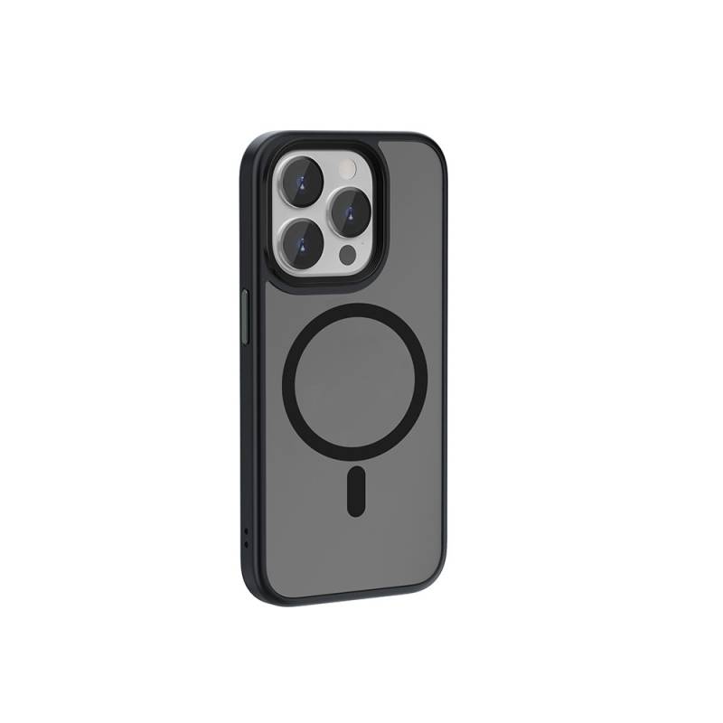 Apple iPhone 15 Pro Kılıf Wiwu FGG-011 Magsafe Şarj Özellikli Kamera Korumalı Kapak - 4