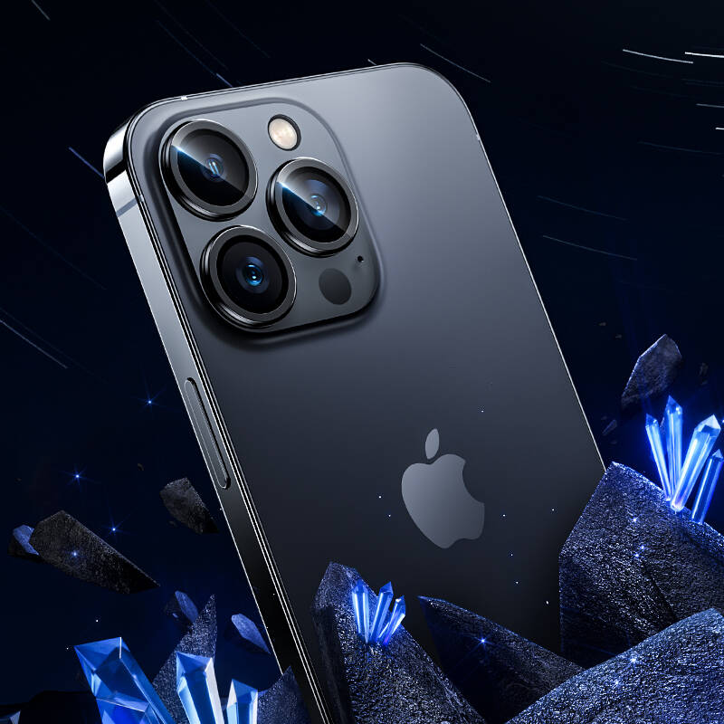 Apple iPhone 15 Pro Max Benks DR Safir Kamera Lens Koruyucu - 2