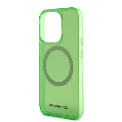 Apple iPhone 15 Pro Max Case AMG Original Licansed Magsafe Charging Feature Transparent Cover - 15