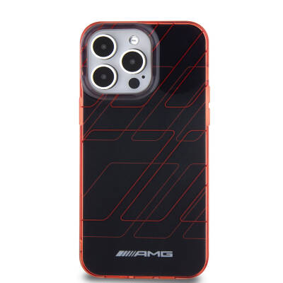 Apple iPhone 15 Pro Max Case AMG Original Licensed Double Layer Square Pattern Cover - 11