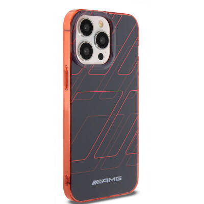 Apple iPhone 15 Pro Max Case AMG Original Licensed Double Layer Square Pattern Cover - 12
