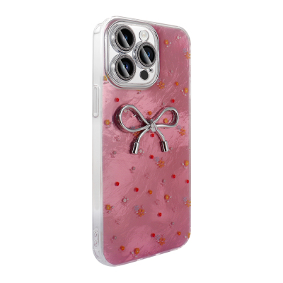 Apple iPhone 15 Pro Max Case Camera Protection Figured Zore Ponti Silicone Cover - 6