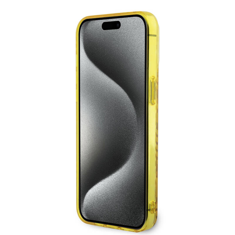Apple iPhone 15 Pro Max Case Ferrari Original Licensed Magsafe Charging Feature Multi SF Cover - 30