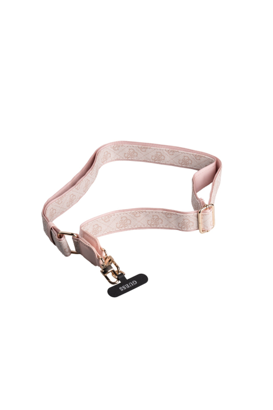 Apple iPhone 15 Pro Max Case Guess Original Licensed 4G Large Metal Logo and Thick Strap - 6