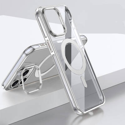 Apple iPhone 15 Pro Max Case Legendary Cover with Magsafe Charging Feature and Wlons Stand - 7