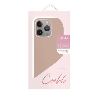 Apple iPhone 15 Pro Max Case Magsafe Charging Feature Soft Back Surface Strap Drawstring Coehl Muse Cover - 4